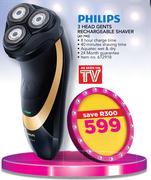 Philips 3 Head Gents Rechargable Shaver(AT-790)