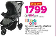 Little One Deluxe 3 Wheel Jogger