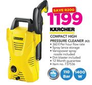 Karcher Compact High Pressure Cleaner K2