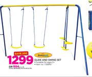 Bounce King Glide & Swing Set