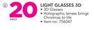 Light Glasses 3D-Each