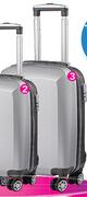 Travelwize Cirrus 70cm Grey Upright Trolley