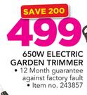 650W Electric Garden Trimmer