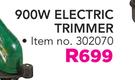 Trimtech 900W Electric Garden Trimmer