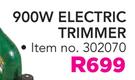 900W Electric Trimmer