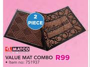 Matco 2 Piece Value Mat Combo