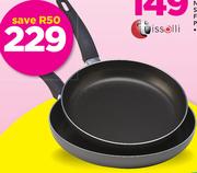 Mainstays 2 Piece Non-Stick Frying Pan Set