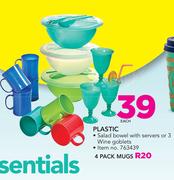 4 Pack Mugs