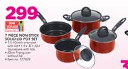 Bon Yoyage 7-Piece Non-Stick Soli Lid Pot Set