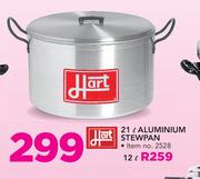 Hart 21Ltr Aluminium Stewpan