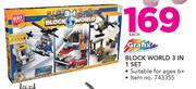 Granx Block World 3 In 1 Set