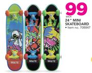 24" Mini Skateboard-Each