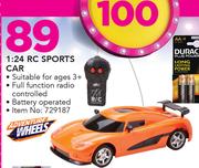 Adventure Wheels 1:24 RC Sports Car