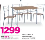 Tilo 5-Piece Dining Set-Per Set