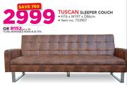 Tuscan sleeper couch store game