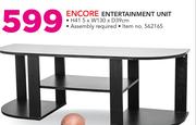 Encore Entertainment Unit(H415 x W130 x D39cm)