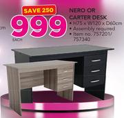 Nero or Carter Desk