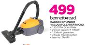 Bennett Read Bagged Cylinder Vaccum Cleaner Micro