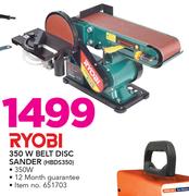 Ryobi 350W Belt Disc Sander HBDS350