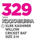 Kookaburaa XLR8 Kashimir Willow Cricket Bat Size 2-H-Each