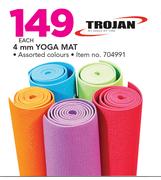 Trojan 4mm Yoga Mat-Each
