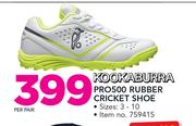 Kookaburaa Pro500 Rubber Cricket Shoe-Per Pair