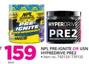 NPL Pre Ignite Or USN Hyperdrive Pre2-Each