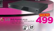 LG DVD Player DP132