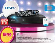 DSTV Explora2 Installed