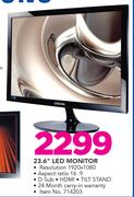 Samsung 23.6" LED Monitor