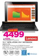 Lenovo 10. 1 " Intel Atom 2 In 1 Notebook MIX310 LTE