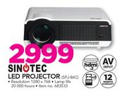 Sinotec LED Projector SPJ-86C