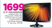 Samsung 21.5" FHD Monitor