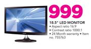 Samsung 18.5 " LED Monitor