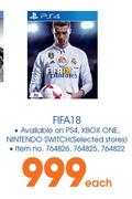 PS4 Game FIFA 18