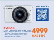 Canon M10 Mirrorless Camera