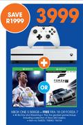 XBox One S 1TB + Free FIFA 18 Or Forza 7