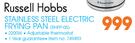 Russell Hobbs Stainless Steel Electric Frying Pan RHFP-05