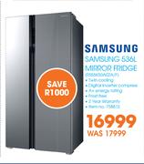 Samsung 536Ltr Mirror Fridge RS55K50A02A/F