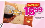 Spekko Orange Bag Rice-2Kg Each