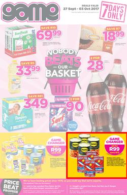Game Cape : Nobody Beats Our Basket (27 Sep - 3 Oct 2017), page 1