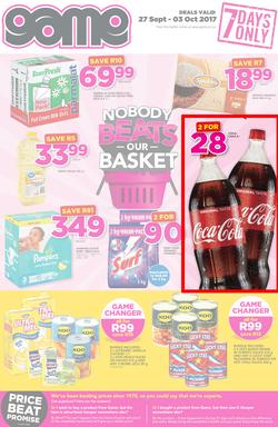 Game Cape : Nobody Beats Our Basket (27 Sep - 3 Oct 2017), page 1