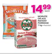 Morvite Or Ace Instant Porridge-1Kg Each