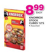 Knorrox Stock Cubes Assorted-12's Each