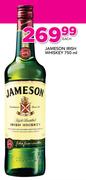 Jameson Irish Whisky-750ml