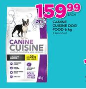 Canine Cuisine Dog Food-6Kg Each
