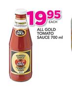 All Gold Tomato Sauce-700ml