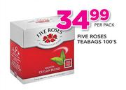 Five Roses Teabags-100's Per Pack