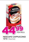 Nescafe Cappuccino-10's Per Pack