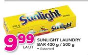 Sunlight Laundry Bar-400g/500g Each
